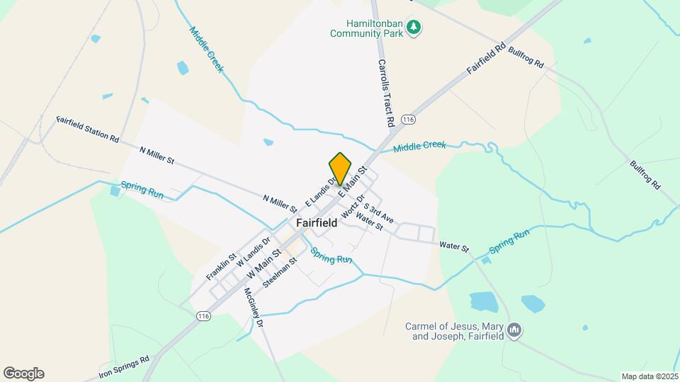 109 E Main St Map and Location Details