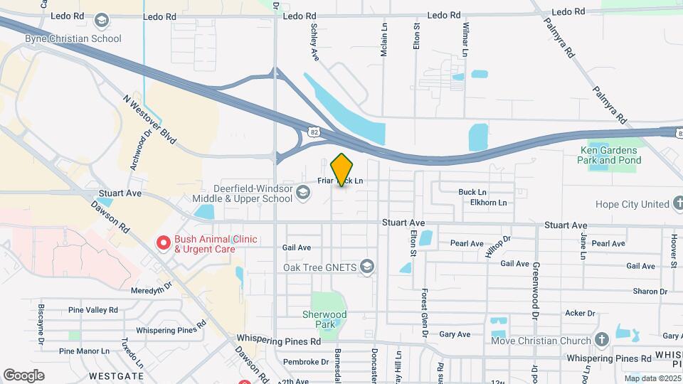 2220 Friar Tuck Ln Map and Location Details