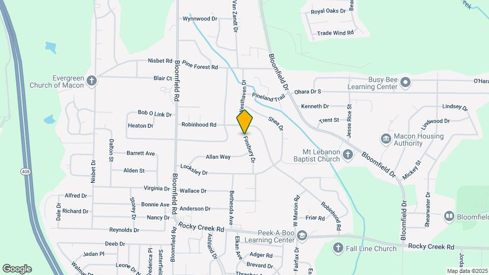 5351 Finsbury Dr Map and Location Details