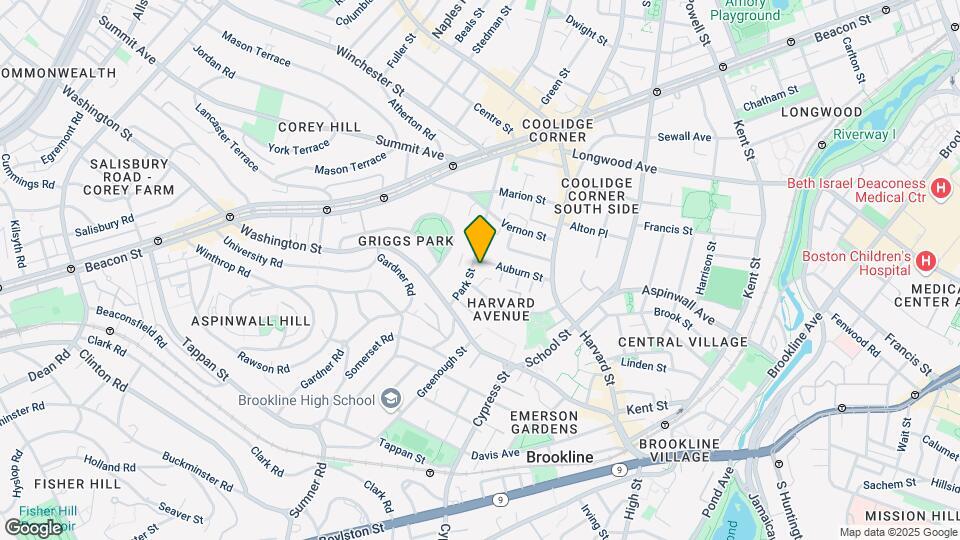 41 Park St, Unit 309 Map and Location Details