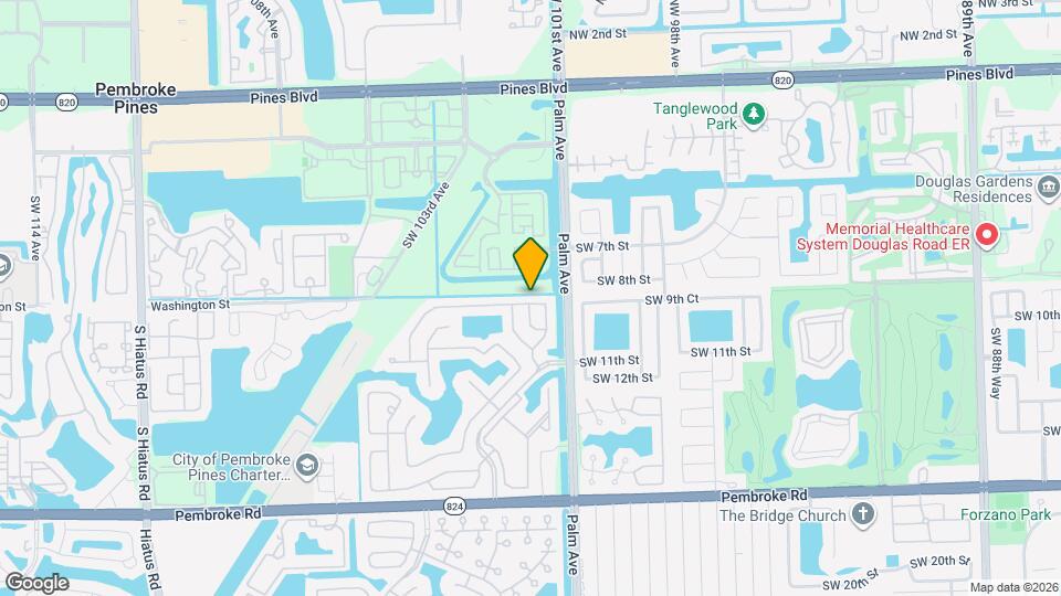 10151 SW 9th Ln Mapa y Detalles de la Ubicación