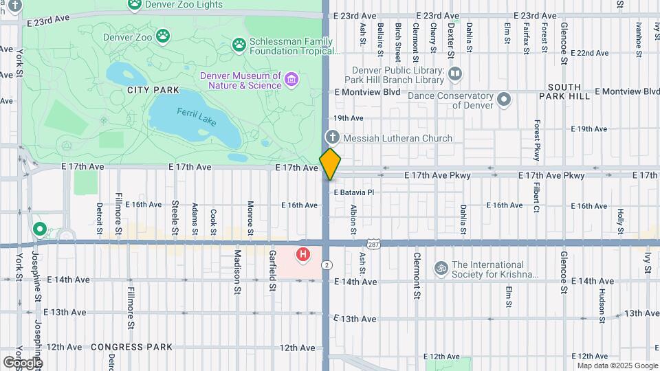 1660 Colorado Blvd Map and Location Details
