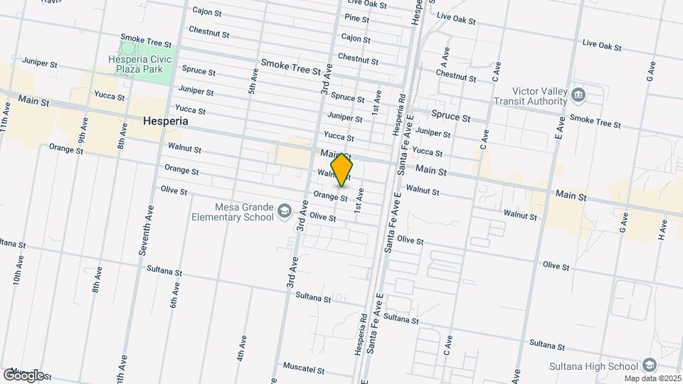 16404 Orange St Map and Location Details