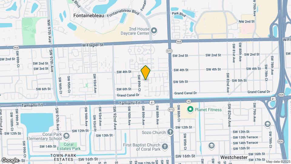 8922 SW 5th St Map and Location Details