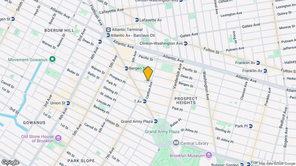 134 Saint Marks Ave Map and Location Details