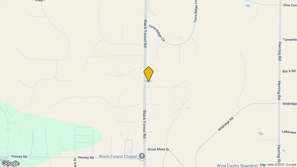 14775 Black Forest Rd Map and Location Details