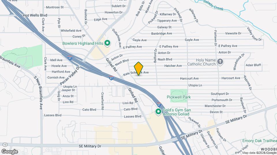 115 Harcourt Ave Map and Location Details