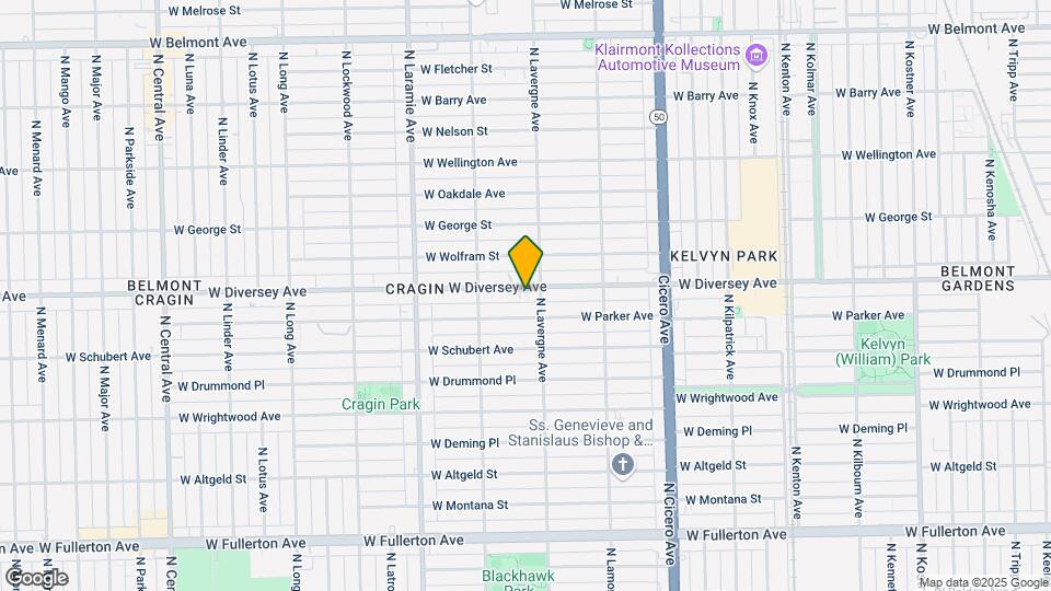 5011 W Diversey Ave Map and Location Details