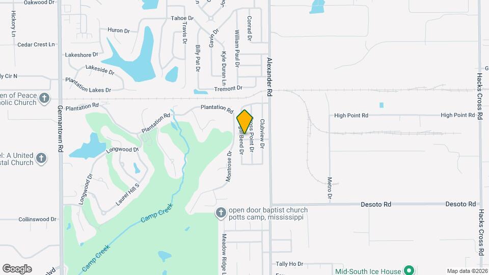 8334 Regal Bend Dr Map and Location Details