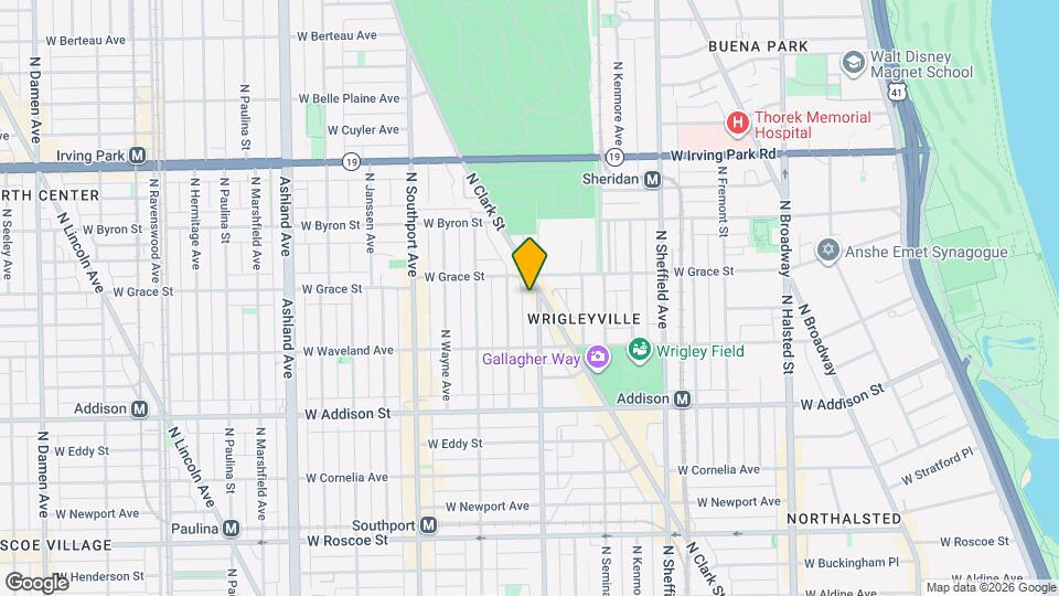 3748 N Racine Ave Map and Location Details