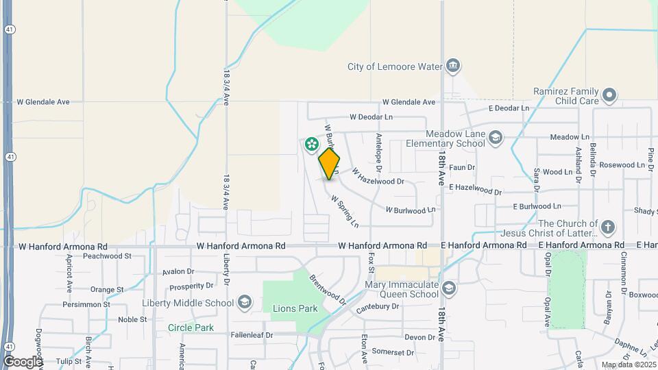 398 W Spring Ln Map and Location Details