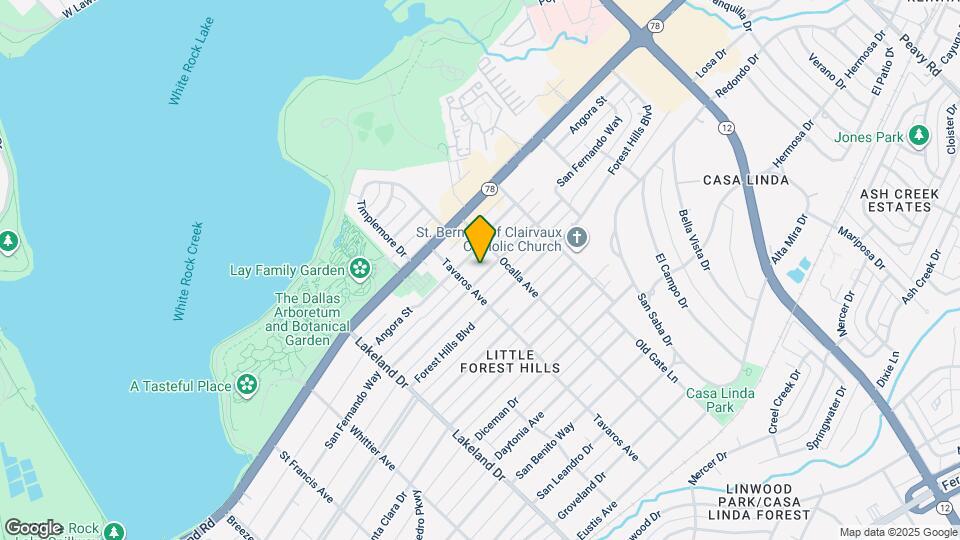 8919 San Fernando Way Map and Location Details