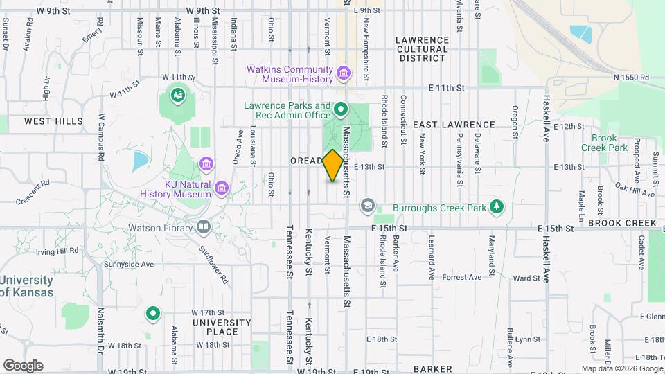 1324 Vermont St, Unit 3 Map and Location Details