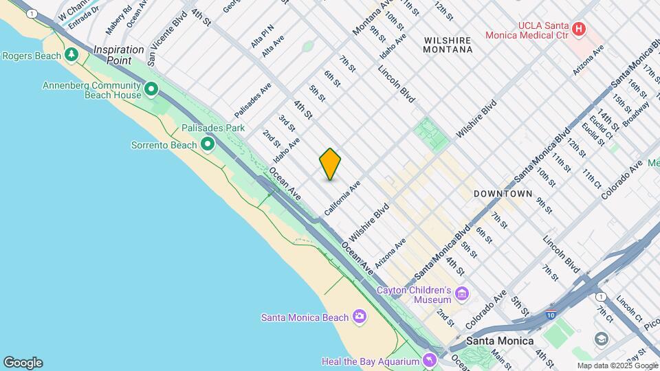 1029 2nd St Map and Location Details
