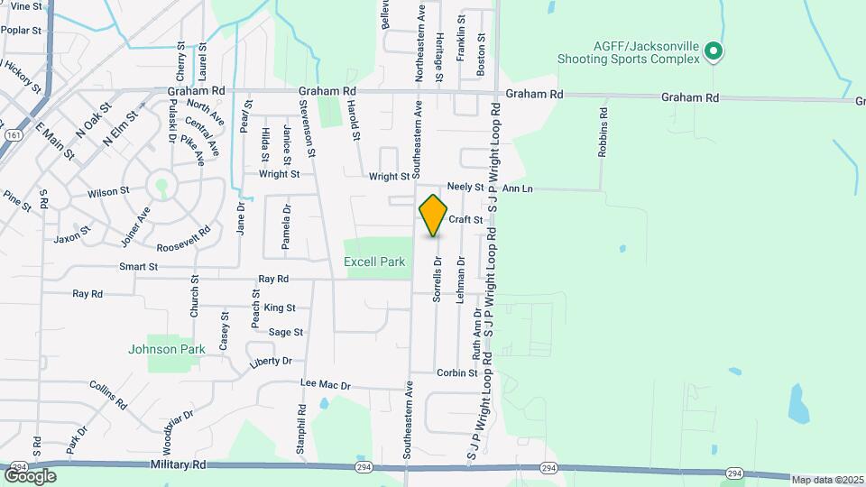 617 Sorrells Dr Map and Location Details