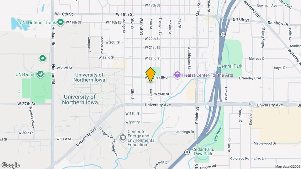 2423 Iowa St, Unit 2423 Mapa y Detalles de la Ubicación