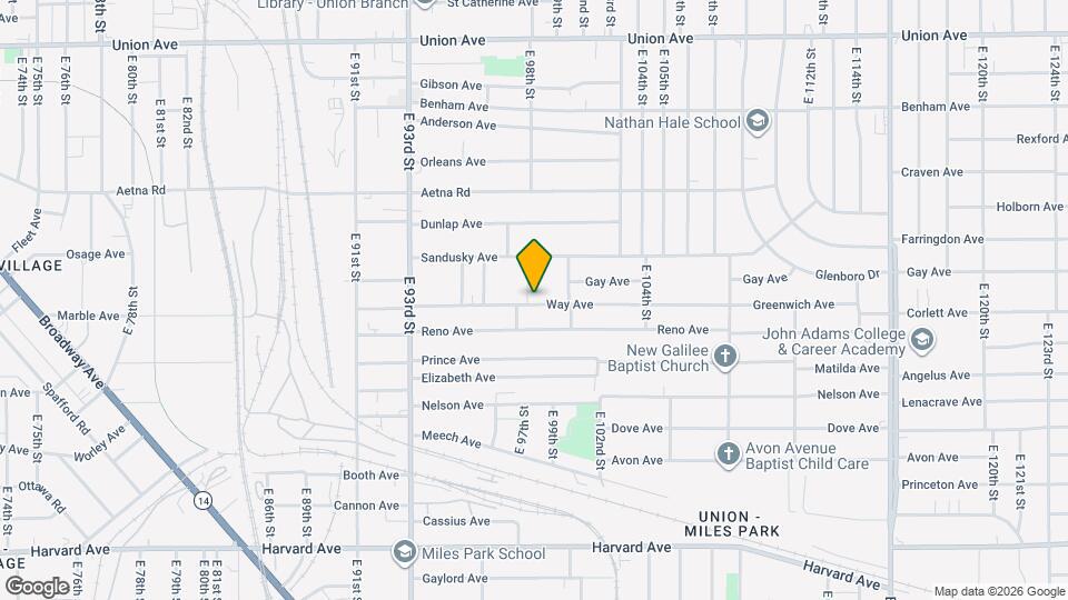 9809 Way Ave Map and Location Details