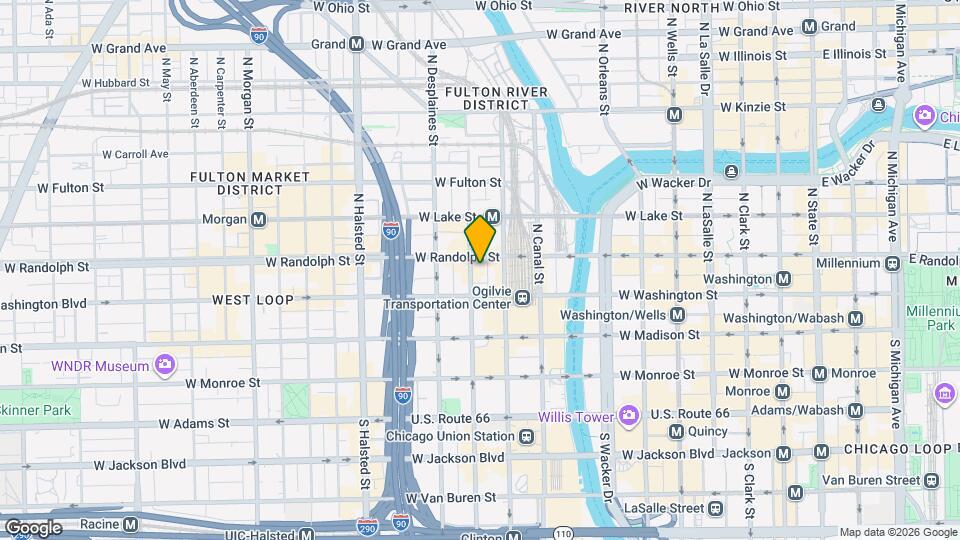 123 N Jefferson St Map and Location Details