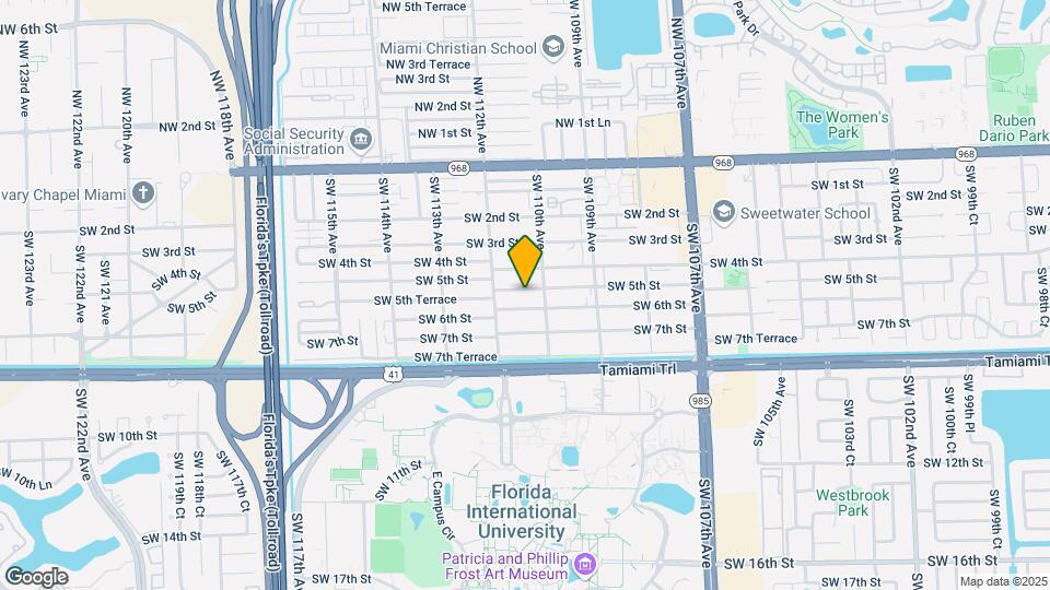 11040 SW 5th St Map and Location Details