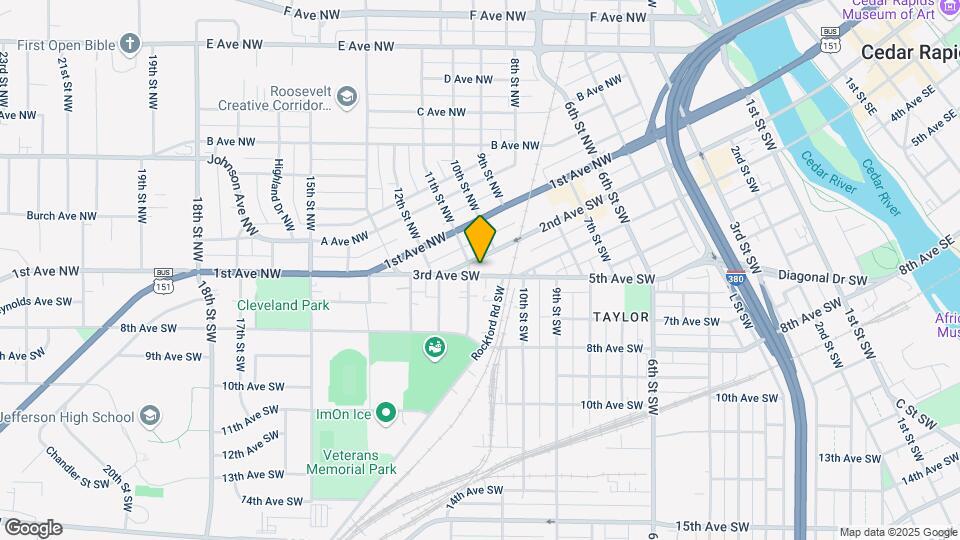 1028 3rd Ave SW Map and Location Details