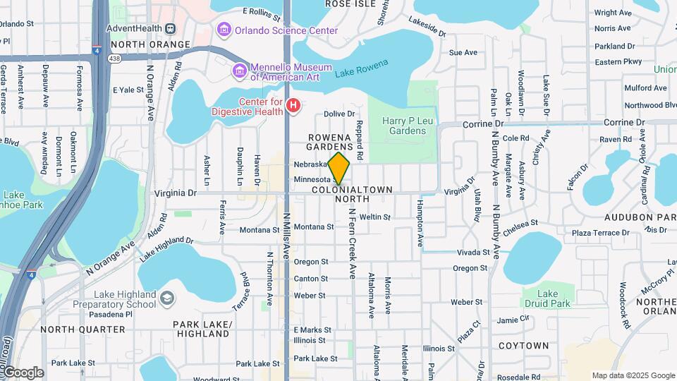 1427 Virginia Dr Map and Location Details