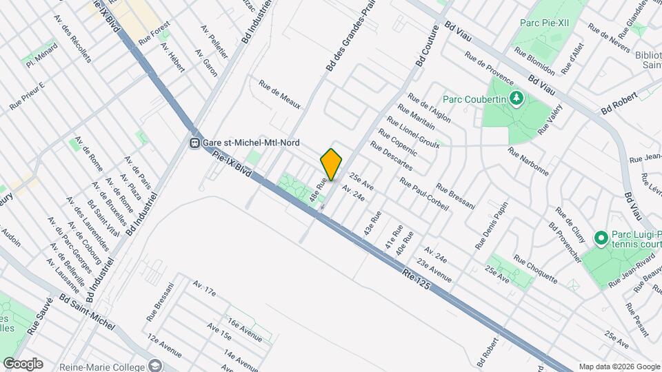 4191 47E Rue Map and Location Details