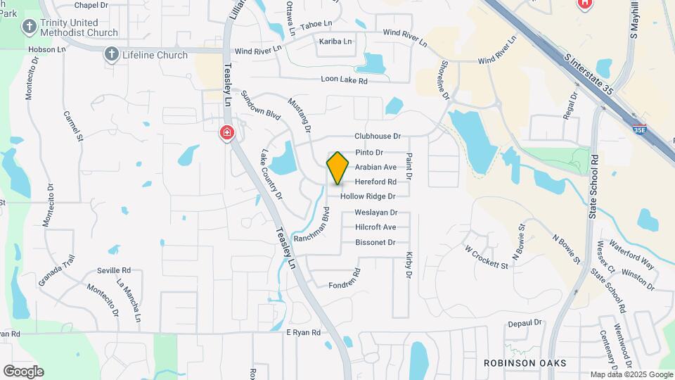 3624 Big Horn Trail Map and Location Details