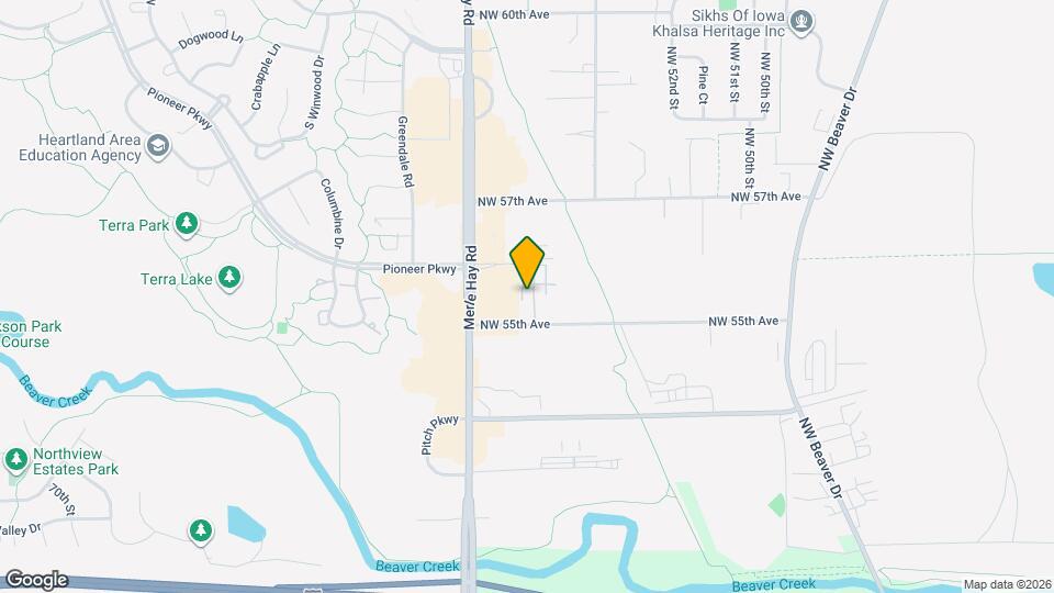 5539 Boston Ct Map and Location Details