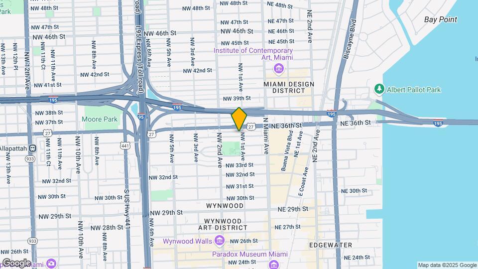 113 NW 35th St Map and Location Details