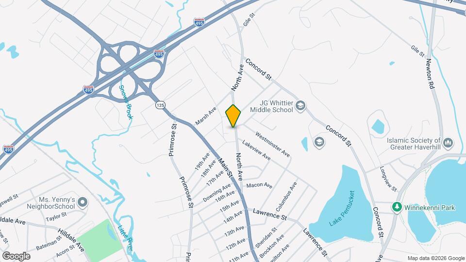 88 North Ave, Unit First Floor Map and Location Details