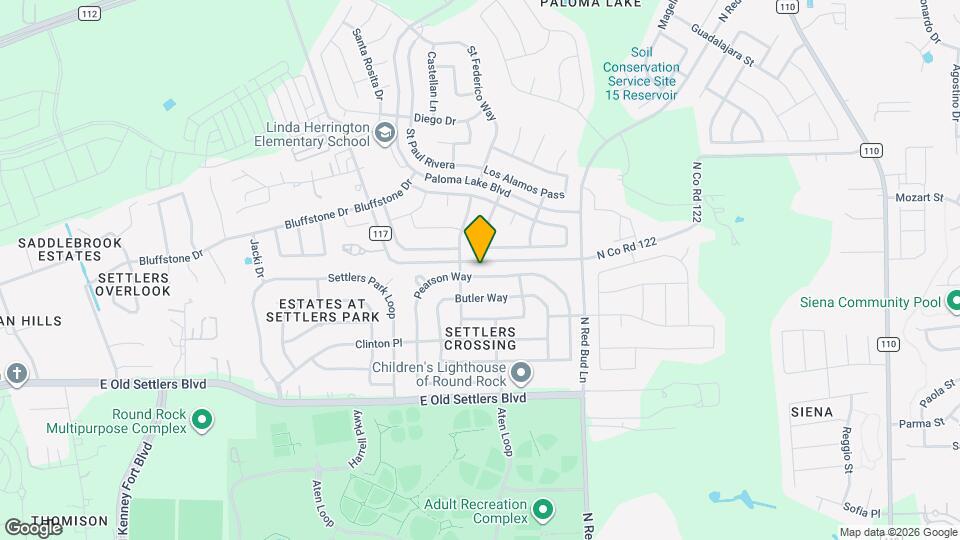 2412 Pearson Way Map and Location Details