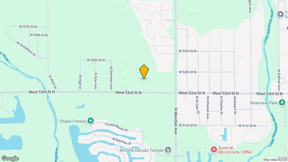 5422 N Sandkey St Map and Location Details