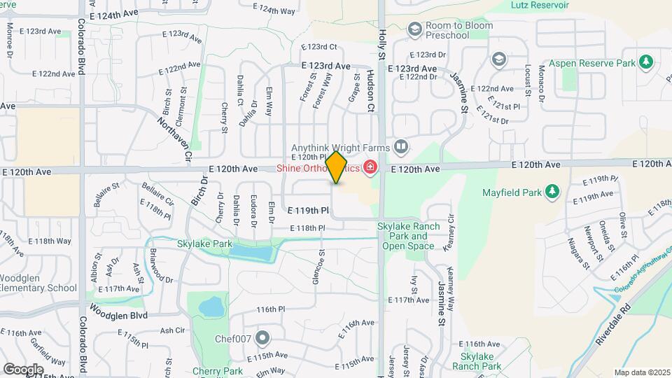 11972 Glencoe Dr Map and Location Details