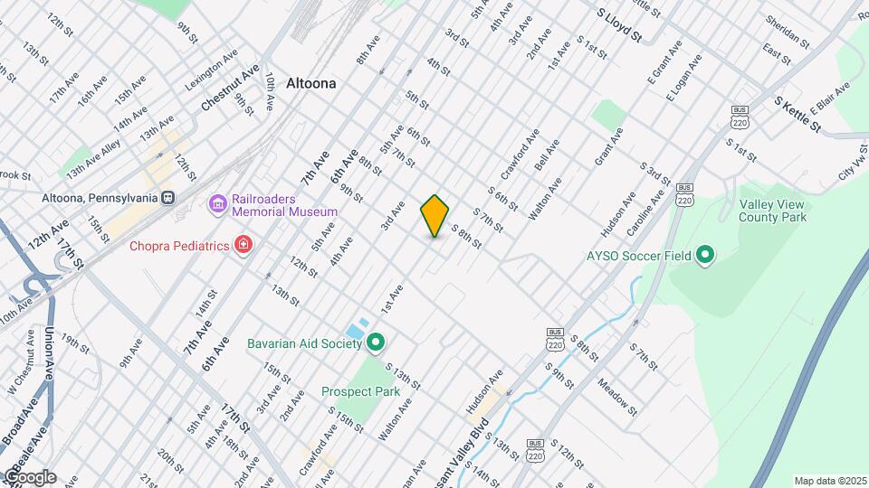 823 1st Ave Map and Location Details