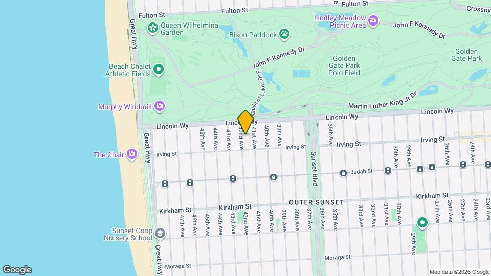1256 42nd Ave Map and Location Details