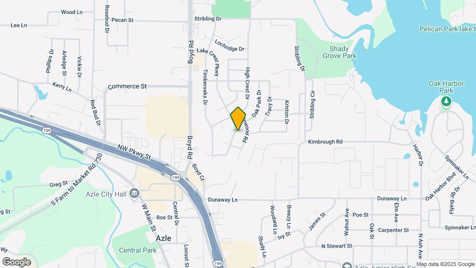 616 Lake Crest Pkwy Map and Location Details