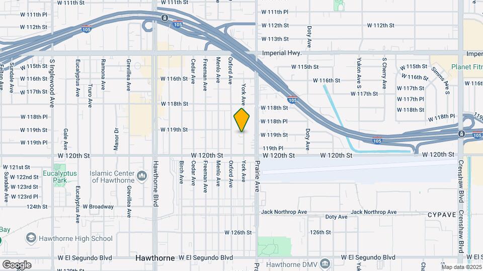 11925 York Ave Map and Location Details