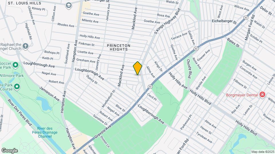 4910 Bonita Ave Map and Location Details