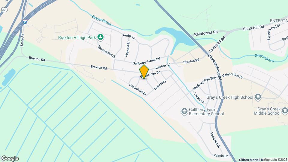 806 Danelaw Dr Map and Location Details