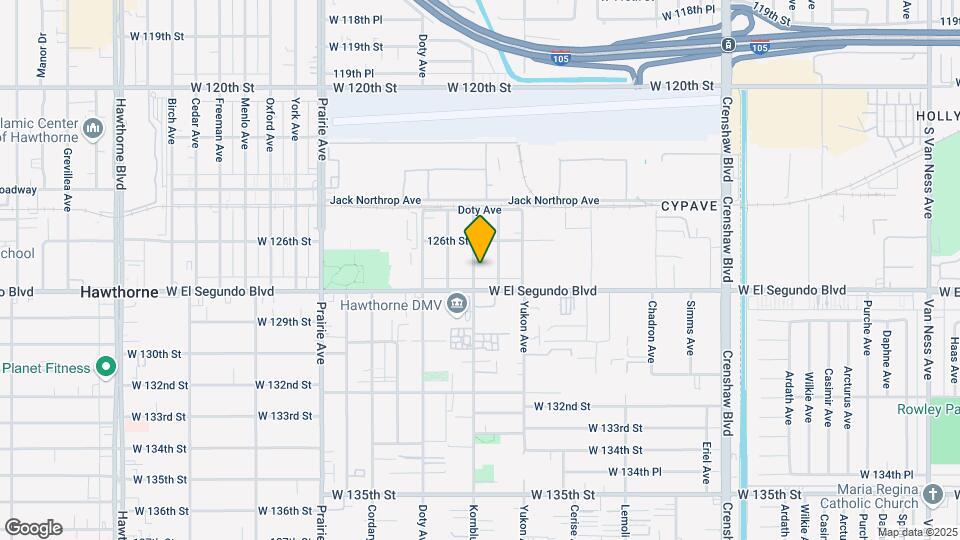 12706 Kornblum Ave Map and Location Details