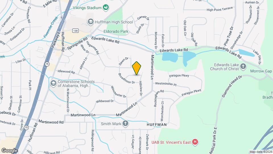 1031 Belle Meade Dr Map and Location Details