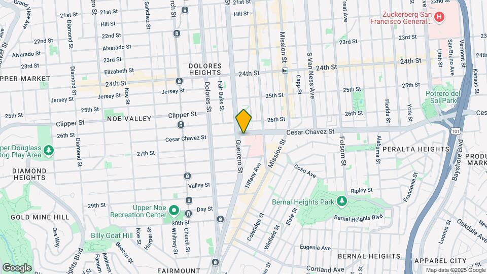 3627 Cesar Chavez, Unit 4 Map and Location Details