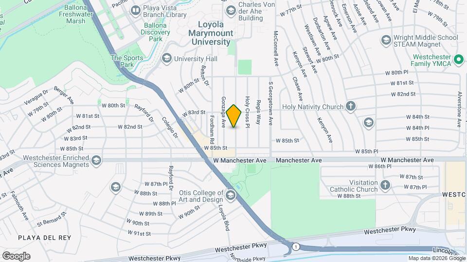 8345 Loyola Blvd Map and Location Details