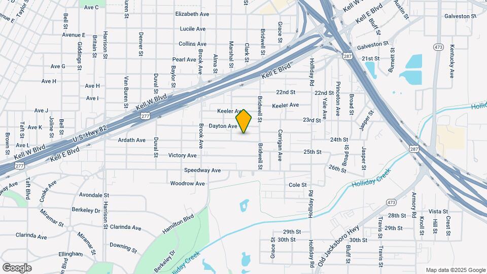1640 Ardath Ave Map and Location Details