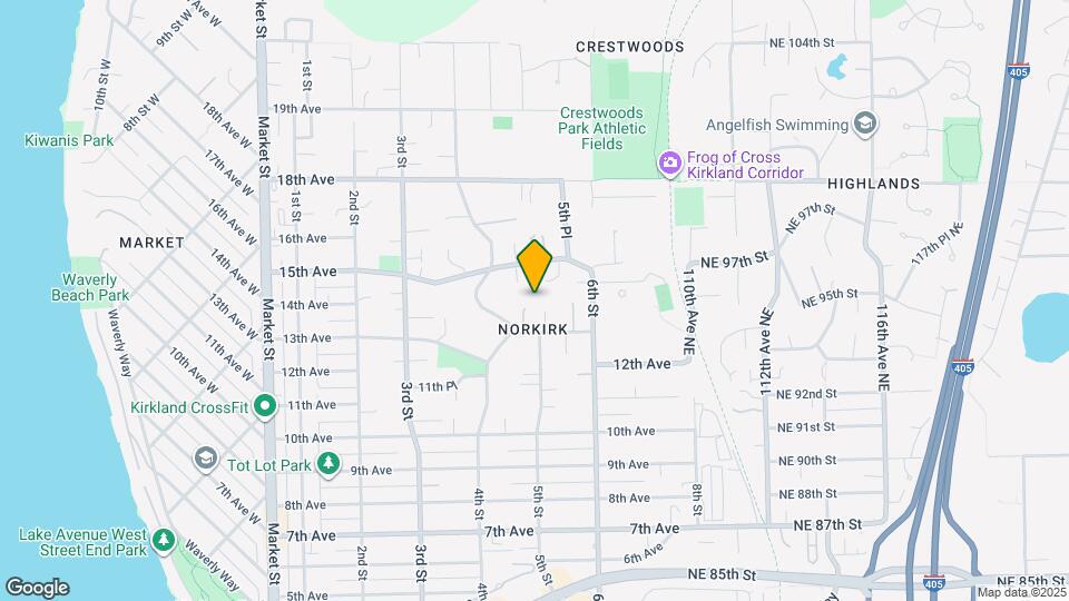 1305 5th St Map and Location Details