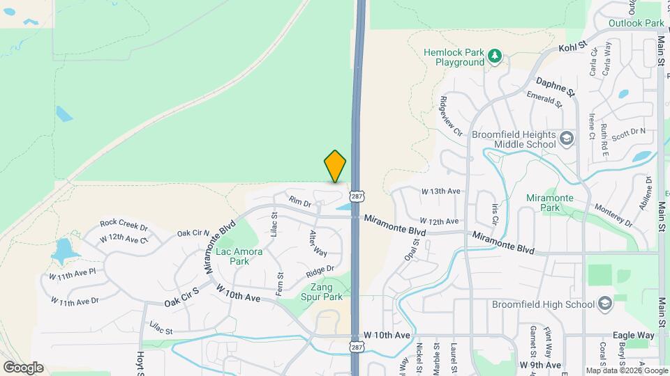 2181 Sunridge Cir Map and Location Details