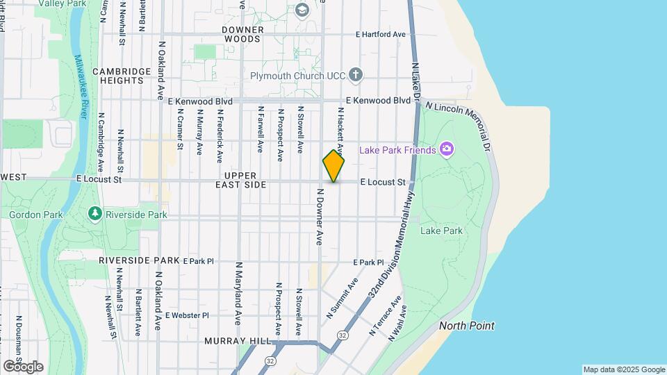 2861 N Hackett Ave, Unit Lower 2861 Map and Location Details