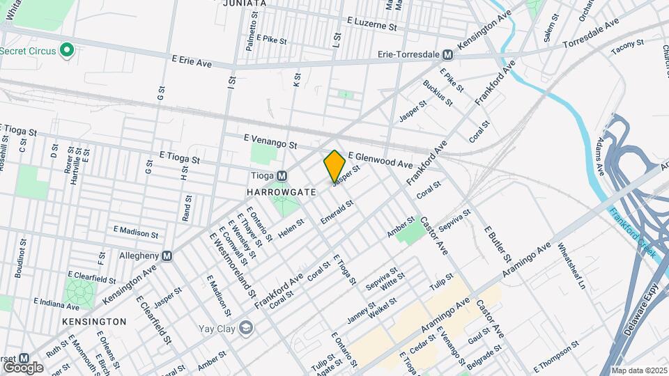 3573 Jasper St Map and Location Details