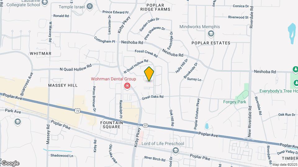 6772 Quail Hollow Ct Map and Location Details