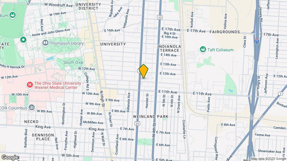230 Chittenden Ave Map and Location Details